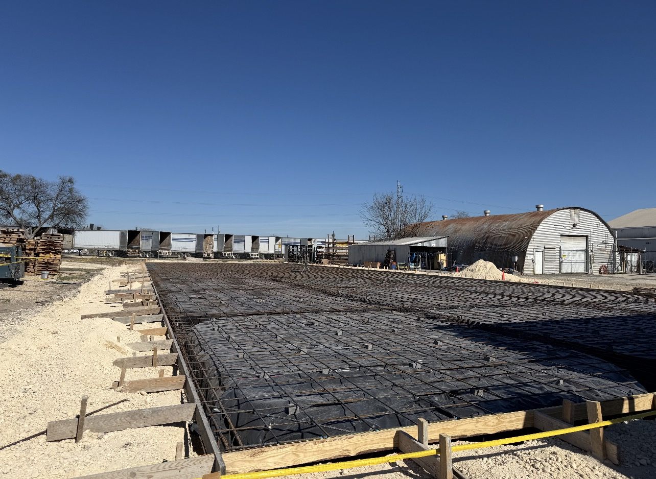Commercial Warehouse Foundation — Before