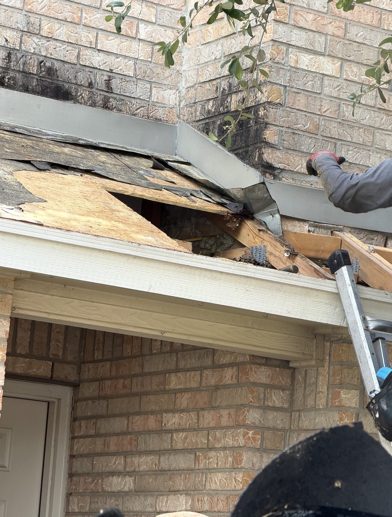 Full Roof Replacement — Before